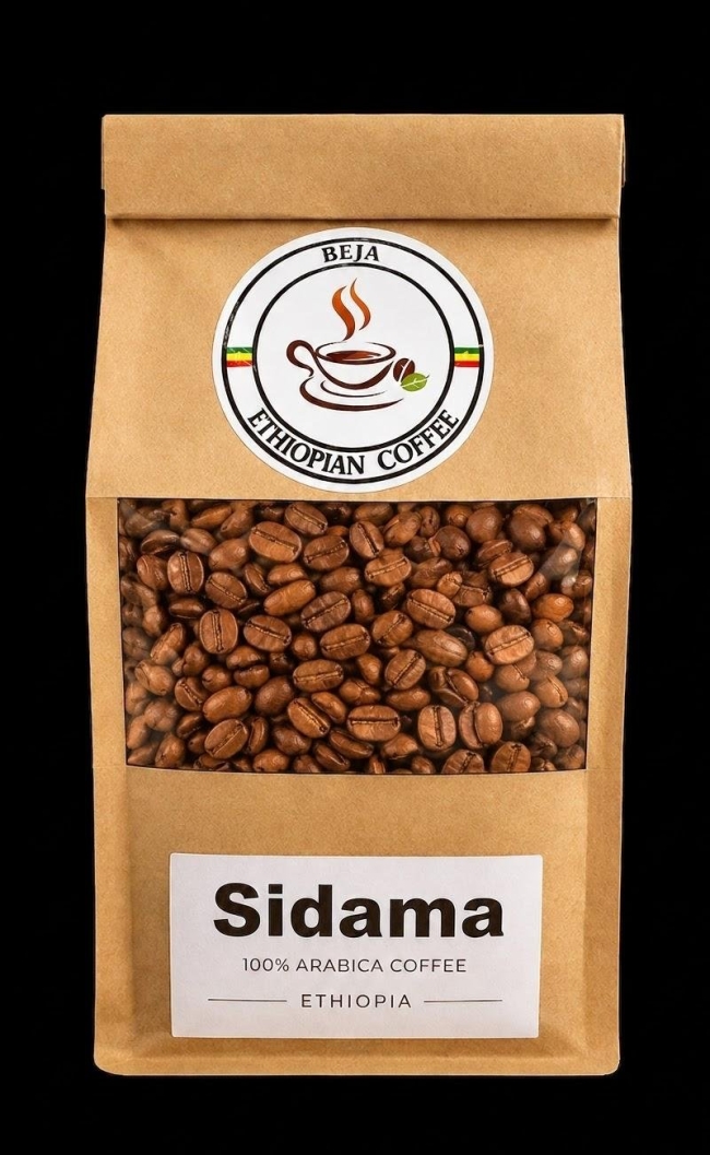 Sidama Naturel Torréfaction Moyenne