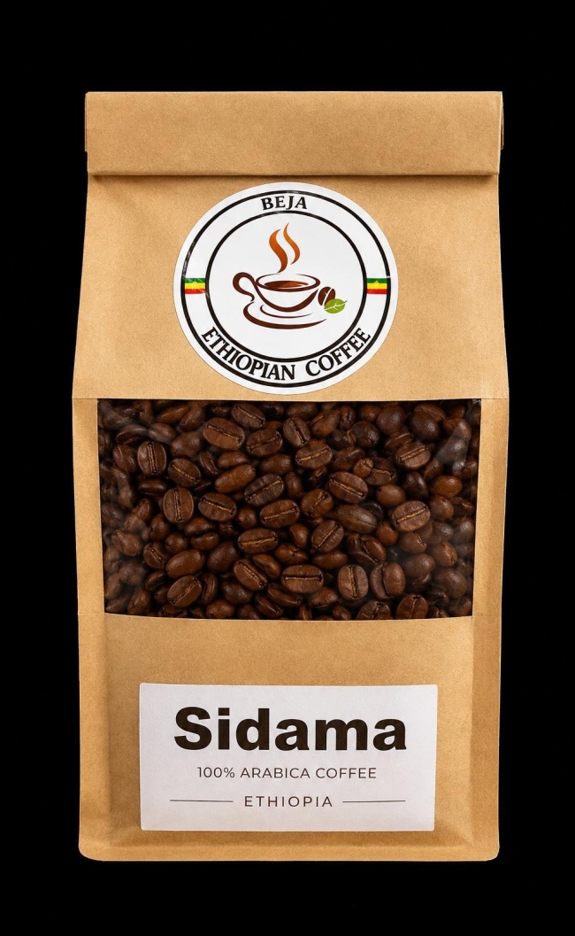 Sidama Naturel torréfaction Foncée